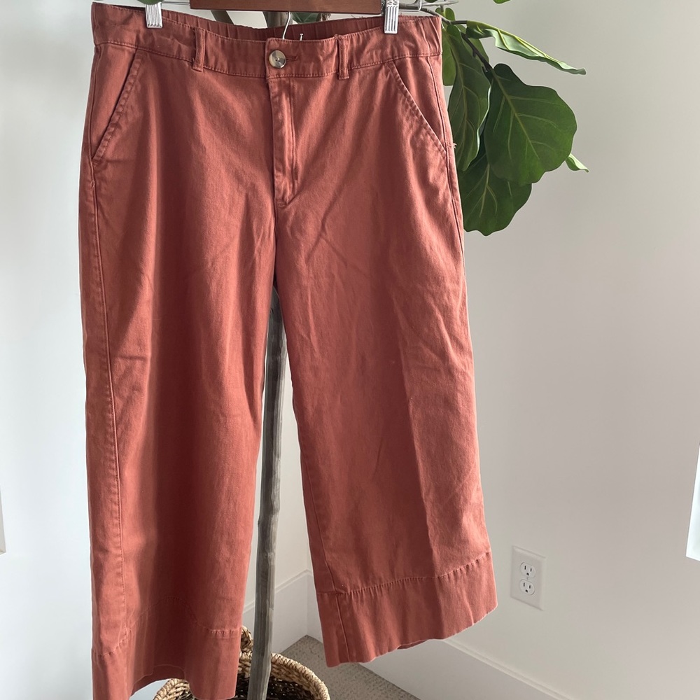 Terracotta Wide Leg Pants